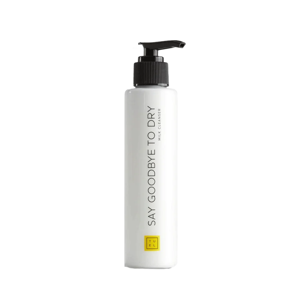 TUEL SAY GOODBYE TO DRY MILK CLEANSER